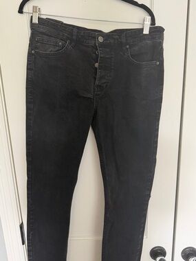 Ksubi Washed Black Skinny Jeans